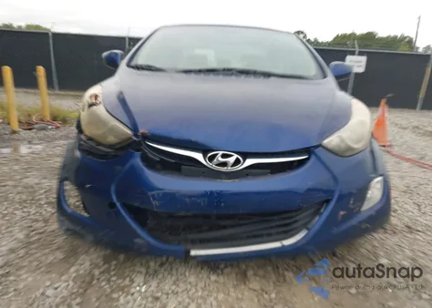 2013 Hyundai Elantra Gls из США, поврежденный, VIN KMHDH4AE2DU556929
